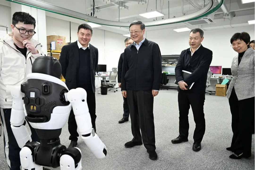 上海市委书记陈吉宁专题调研公海jcjc机器人